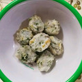 しじみごはん's cooksnap of when they made 【離乳食後期】魚と里芋のまんまる焼き.