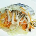 みっくママ's cooksnap of when they made さわらと野菜のレンジ蒸し.