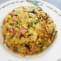 恭子。's cooksnap of when they made ちらし寿司残り＆酢飯で☆チャーハン.