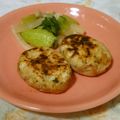 mmameco's cooksnap of when they made 里芋とシーチキンのハンバーグ.