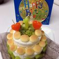 むにっむに♪'s cooksnap of when they made １歳の誕生日♡離乳食ケーキ.