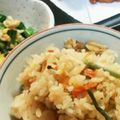 mimi☆ko's cooksnap of when they made 炊飯器で簡単山菜おこわ.