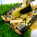 がんばる子's cooksnap of when they made 中華風甘酢で　秋刀魚の焼き漬け.