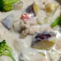 のりこ523's cooksnap of when they made 簡単！鶏肉とさつまいものシチュー♪.