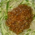 とらママりん's cooksnap of when they made つけてみそで簡単！肉味噌サラダうどん☆.