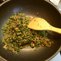 darvie's cooksnap of when they made 大根菜とツナ缶の炒め物.