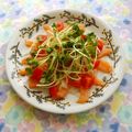 puniＫ's cooksnap of when they made サーモンのお花カルパッチョ.