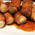 ブンチョスキー's cooksnap of when they made 白ネギの豚肉巻き♪おつまみに〜.