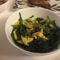 クックPW9C2T☆'s cooksnap of when they made ★ほうれん草の卵和え★.