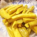 ひまわりサンフラワー's cooksnap of when they made ディサービスのおやつに！簡単★芋けんぴ★.