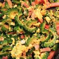 マリア・シオン's cooksnap of when they made 苦くない♪簡単！ゴーヤチャンプルー.