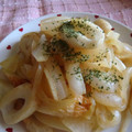 ポンポコあぽろ's cooksnap of when they made ちくわとたまねぎのカレー粉炒め♪.