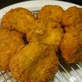 kuragenoie's cooksnap of when they made とまらない！！ヘルシーおからナゲット.