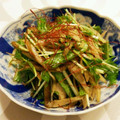 sakuko99's cooksnap of when they made 超簡単！「ごぼうときのこのナムル」.