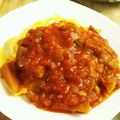 Yutanpo358's cooksnap of when they made 茄子大量消費♪お助けトマトソース.