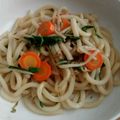 ShinobiK's cooksnap of when they made ランチ♪もやしとニラのオイスター焼うどん.