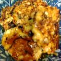 kazukyua's cooksnap of when they made ☆秋鮭の照り焼きつくね (゜))<<.