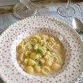 ルロワ・モワ's cooksnap of when they made 白豆のあつあつスープパスタ♪.