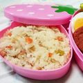 みずき☆彡's cooksnap of when they made 簡単！土鍋で炊くtheえびピラフ.
