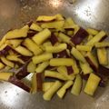みぶ菜's cooksnap of when they made 揚げない大学芋？.