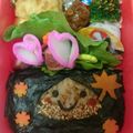 ☆ゆかねえさん☆'s cooksnap of when they made キャラ弁に♪秋～くり抜きくりちゃん弁当♪.