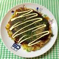 にきけん's cooksnap of when they made 山芋たっぷり♡ふわふわお好み焼き.