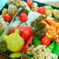 Manaたんママ's cooksnap of when they made 運動会のお弁当♪おかず10種♪牛乳パック.