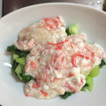 リエル2005's cooksnap of when they made ちんげん菜とカニかまあんかけ.
