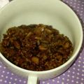 ふじじまさ's cooksnap of when they made 豚挽き肉で♪肉味噌♪レタス包みで♪.