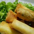 初心者リンママ's cooksnap of when they made ホクホク♡さつま芋カレー春巻き.