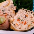 ミニくりりん's cooksnap of when they made 油あげ巾着煮～とろりチーズ入り.