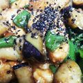 Jyohana's cooksnap of when they made なすと鶏むね肉の簡単☆ピリ辛炒め.