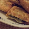 ルリナ's cooksnap of when they made ☆油揚げの海苔コチュチーズ挟み焼き.