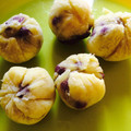 pocomiwawa's cooksnap of when they made 子どものおやつ　さつまいも小豆の茶巾絞り.