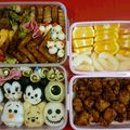 peruru202's cooksnap of when they made ツムツム①★キャラ弁.