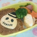 GolfLove's cooksnap of when they made ジャックのキャラ弁～ハロウィンに♪～.