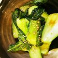 inotan703's cooksnap of when they made 【簡単】チンゲン菜オイスターソース炒め.