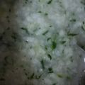 あめりぃ's cooksnap of when they made 離乳食に☆タラと小松菜のおかゆ.