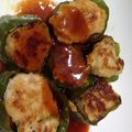 あきくまくま's cooksnap of when they made 簡単！鶏だんごでピーマンの肉詰め.
