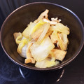☆うさみ☆'s cooksnap of when they made 白菜と油揚げの煮物.