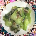 すばりん美智絵描き's cooksnap of when they made 青梗菜のじゃこチーズ炒め.