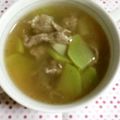 バウンド's cooksnap of when they made 牛肉と大根の黒胡椒スープ.