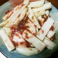 carry410's cooksnap of when they made 超簡単☆さっぱり長芋あえ.