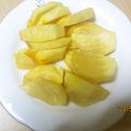 ななこ２２'s cooksnap of when they made 硬い柿を1分で完熟に♡デザートにホット柿.