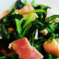 みやのりょうり's cooksnap of when they made 簡単♪コク旨ほうれん草とベーコンのソテー.