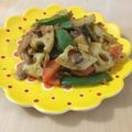 mizuhino's cooksnap of when they made ベーコン蓮根ジャガイモのガリバタ醤油炒め.