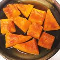 rosakko's cooksnap of when they made レンジ圧力鍋でかぼちゃの煮付け。.