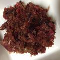 ∞Yuuuka's cooksnap of when they made かつお梅.