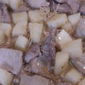 ゴマ☆ゴマ's cooksnap of when they made 長芋と豚肉のにんにくバターしょうゆ炒め.