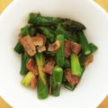 元やしゆか's cooksnap of when they made アスパラベーコン炒め.